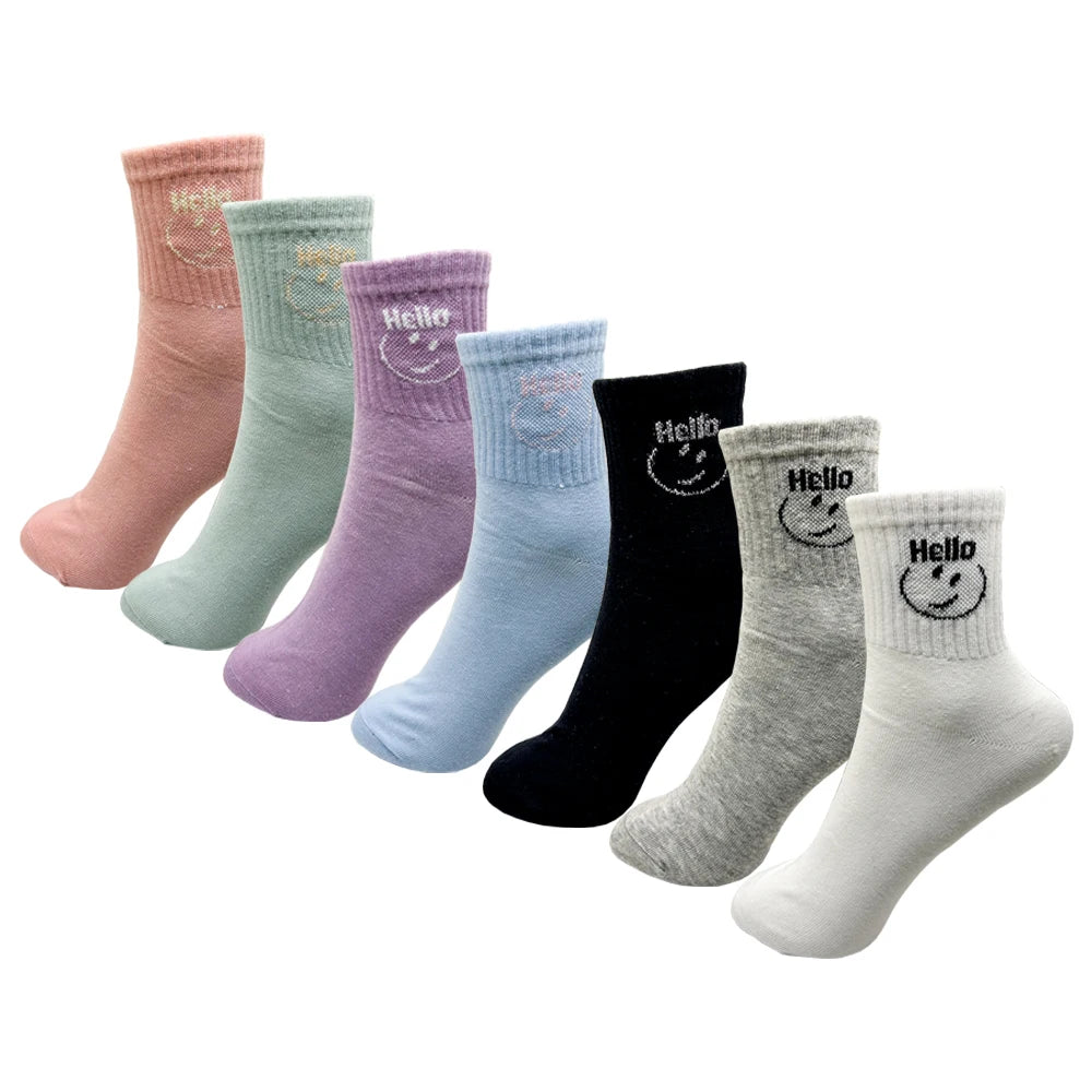 Women's Casual Cotton Socks