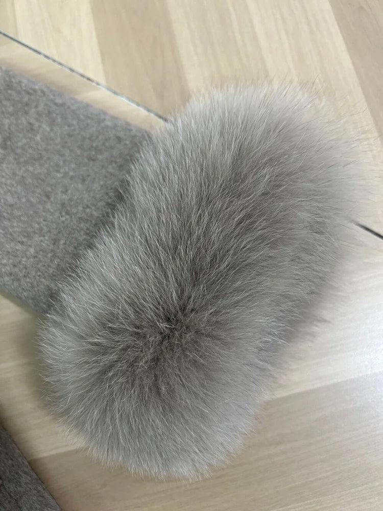 Loose Cardigan Wool Coat