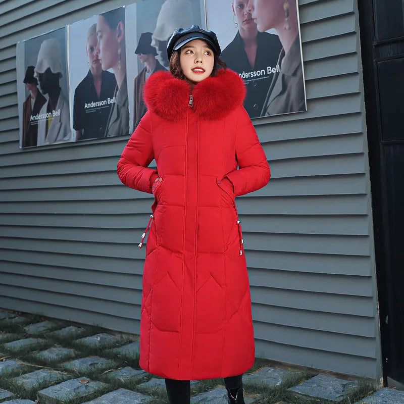 Aurora Luxe Long Winter Parka for Women