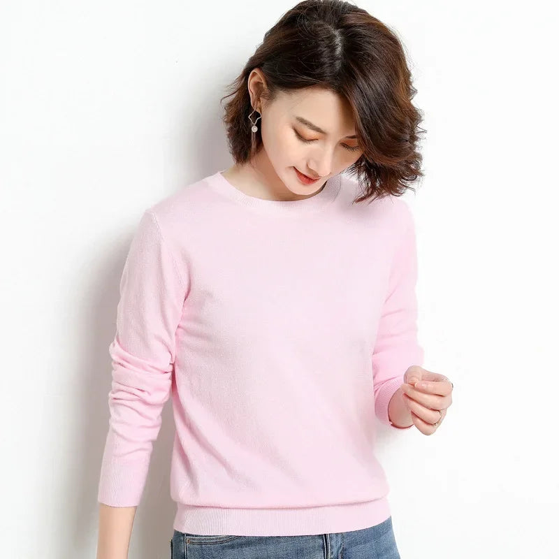 Women’s Casual Knit Pullover Sweater