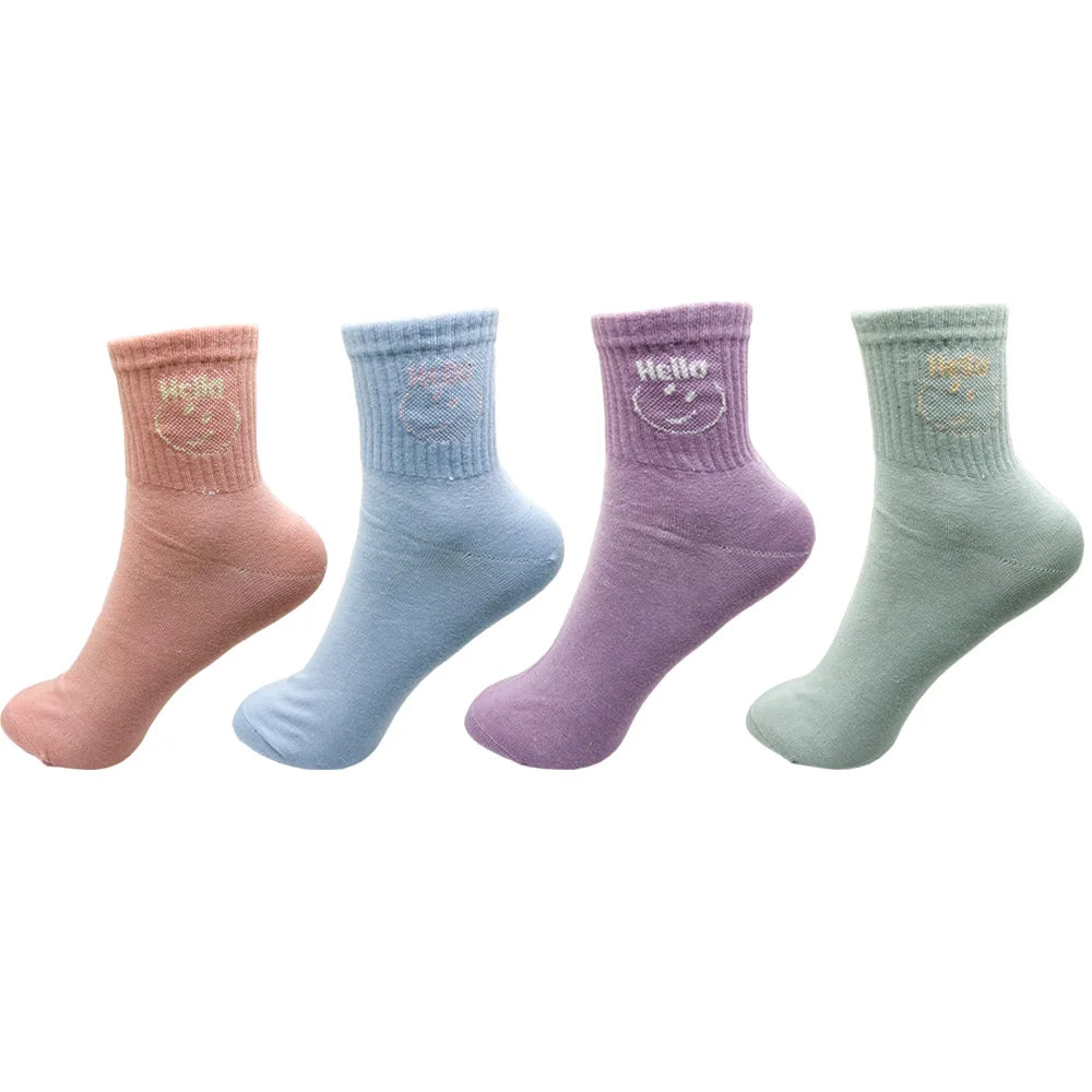 Women's Casual Cotton Socks