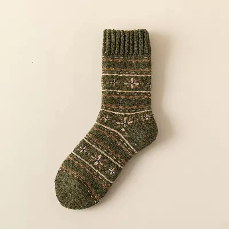 Retro Ethnic Wool Socks