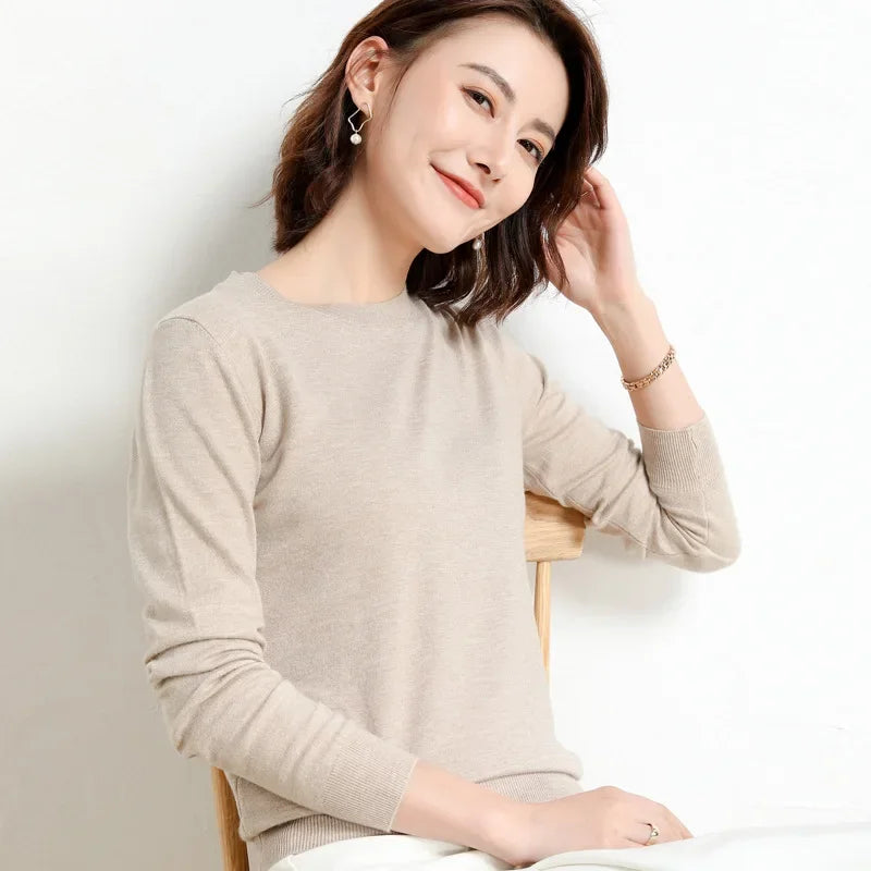 Women’s Casual Knit Pullover Sweater