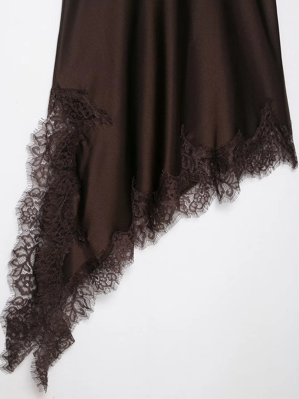 TF·MLN Asymmetrical Mini Spaghetti Strap Dress