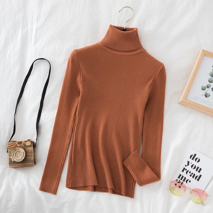 AOSSVIAO Slim Fit Turtleneck Autumn/Winter Sweater