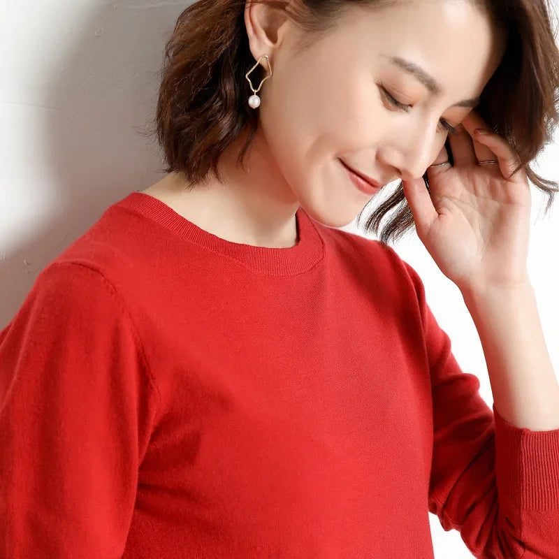 Women’s Casual Knit Pullover Sweater