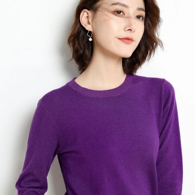 Women’s Casual Knit Pullover Sweater