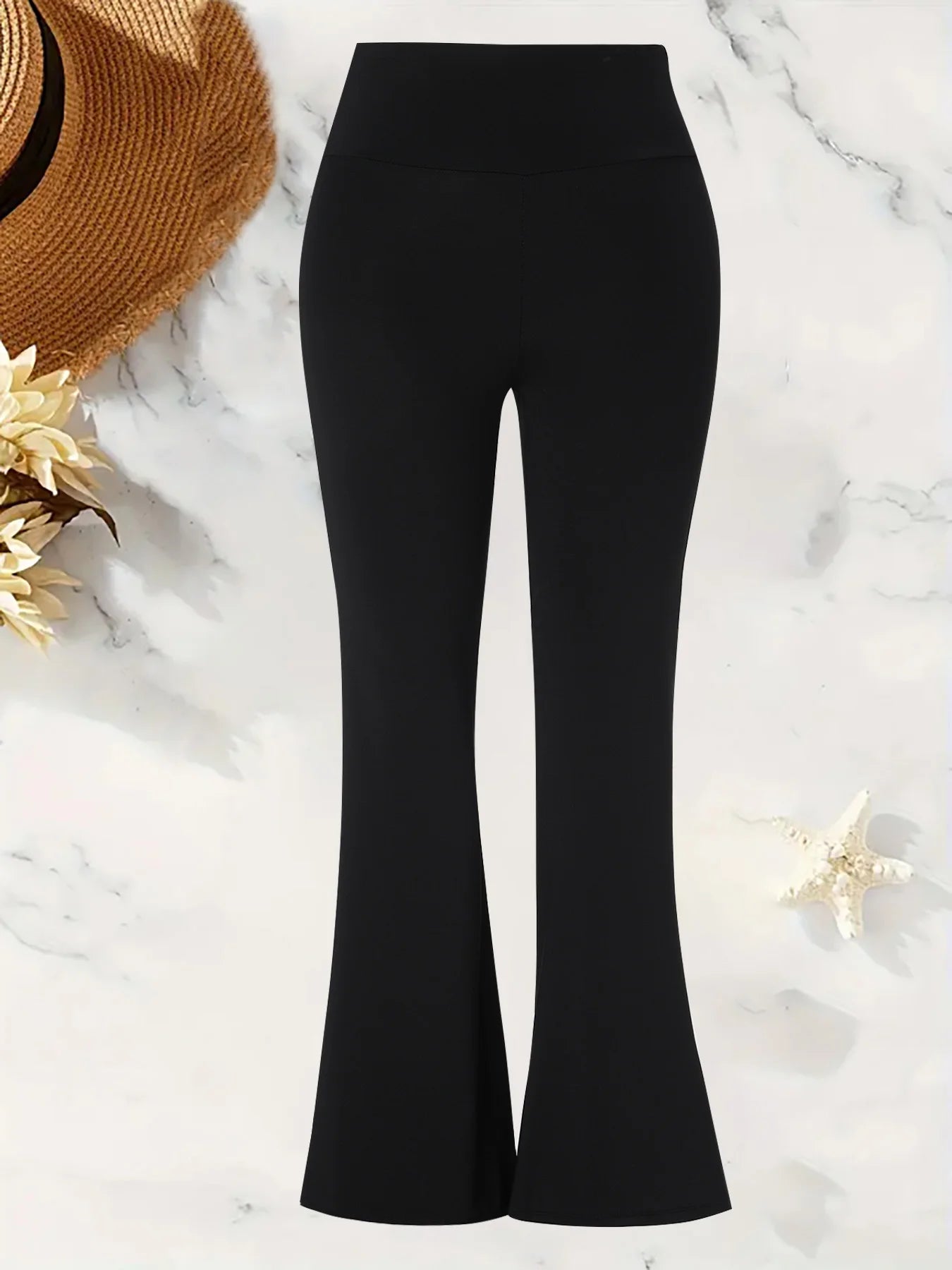 ComfortFlare Mid-Waist Ankle Pants for Women