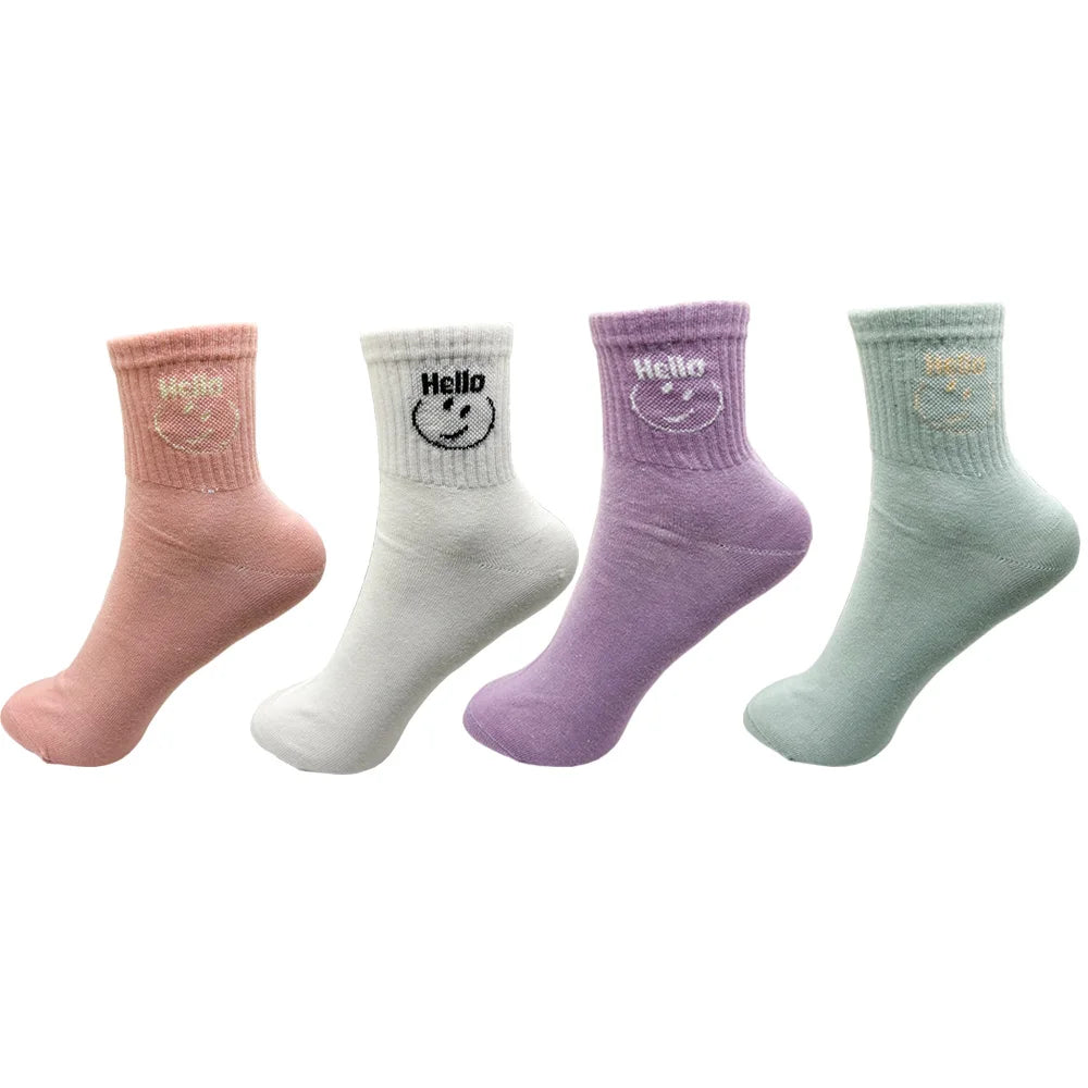 Women's Casual Cotton Socks