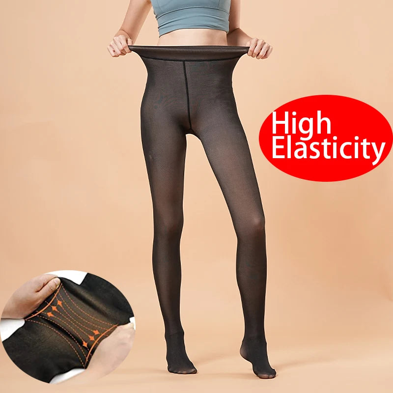 COZOK High-Rise Thick Fleece-Lined Leggings