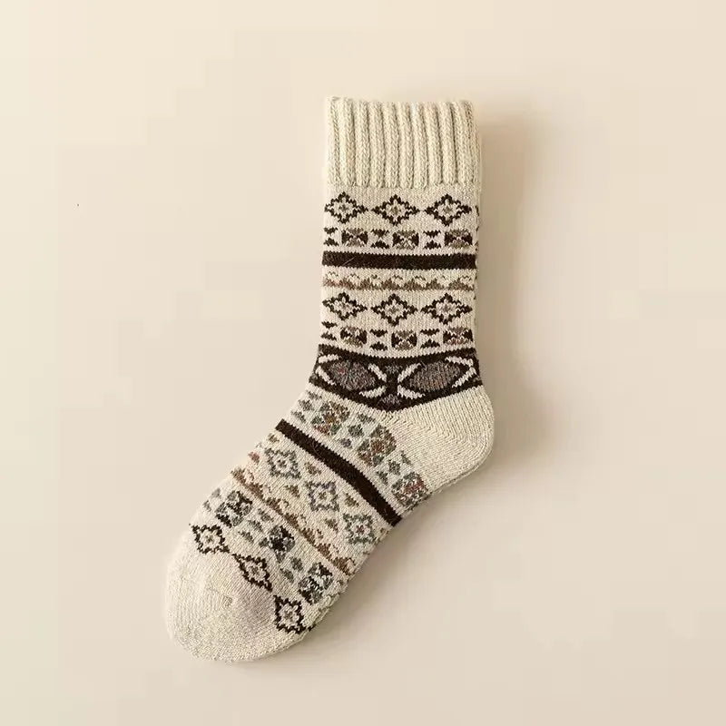 Retro Ethnic Wool Socks