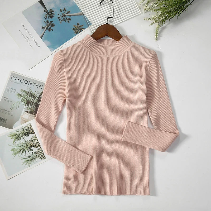AOSSVIAO Slim Fit Turtleneck Autumn/Winter Sweater
