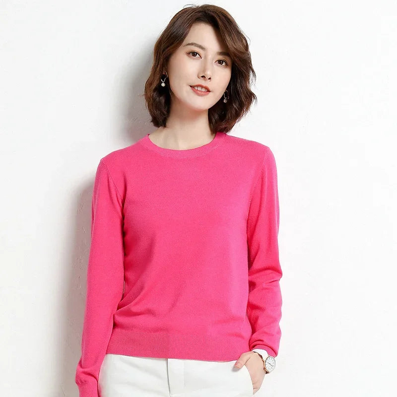 Women’s Casual Knit Pullover Sweater