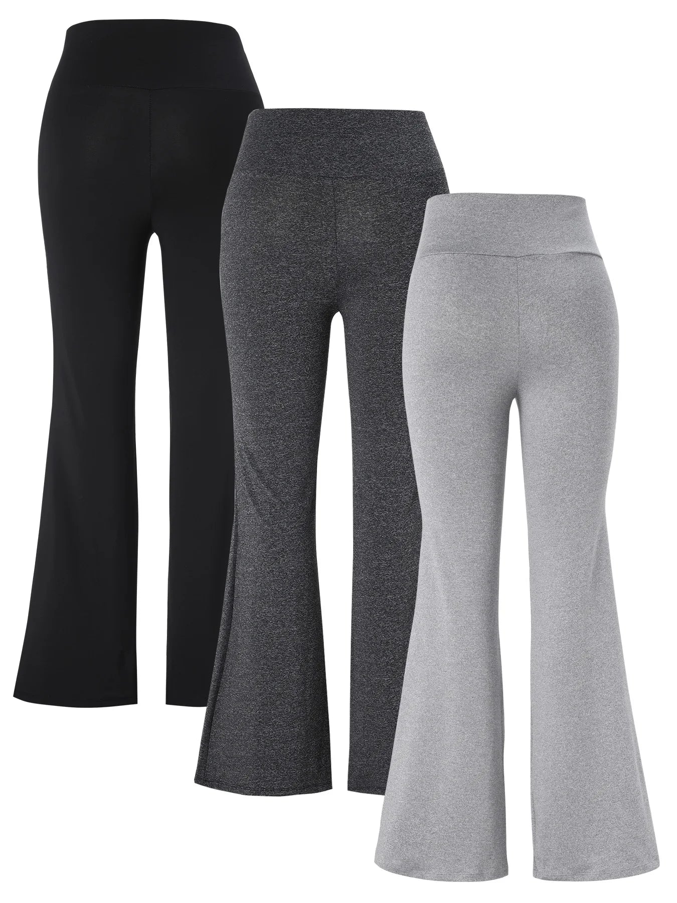 ComfortFlare Mid-Waist Ankle Pants for Women
