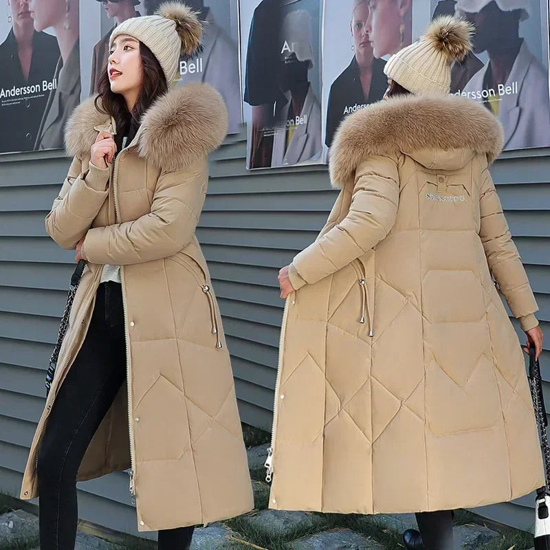 Aurora Luxe Long Winter Parka for Women