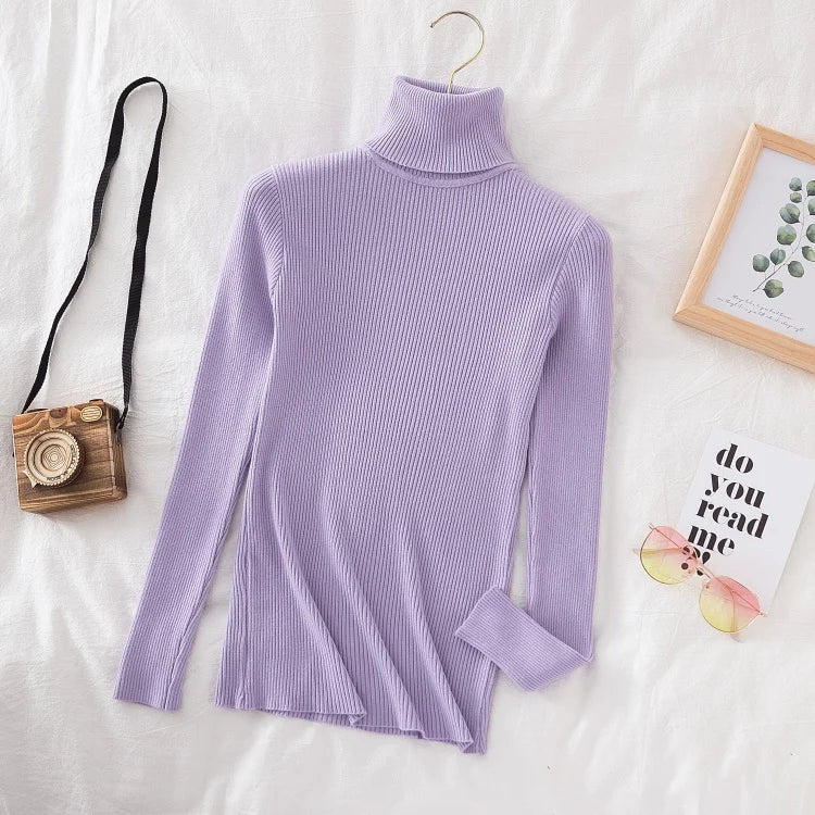 AOSSVIAO Slim Fit Turtleneck Autumn/Winter Sweater