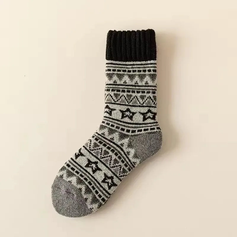 Retro Ethnic Wool Socks