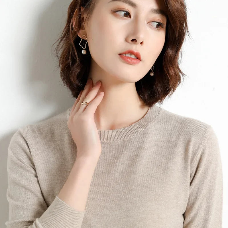 Women’s Casual Knit Pullover Sweater