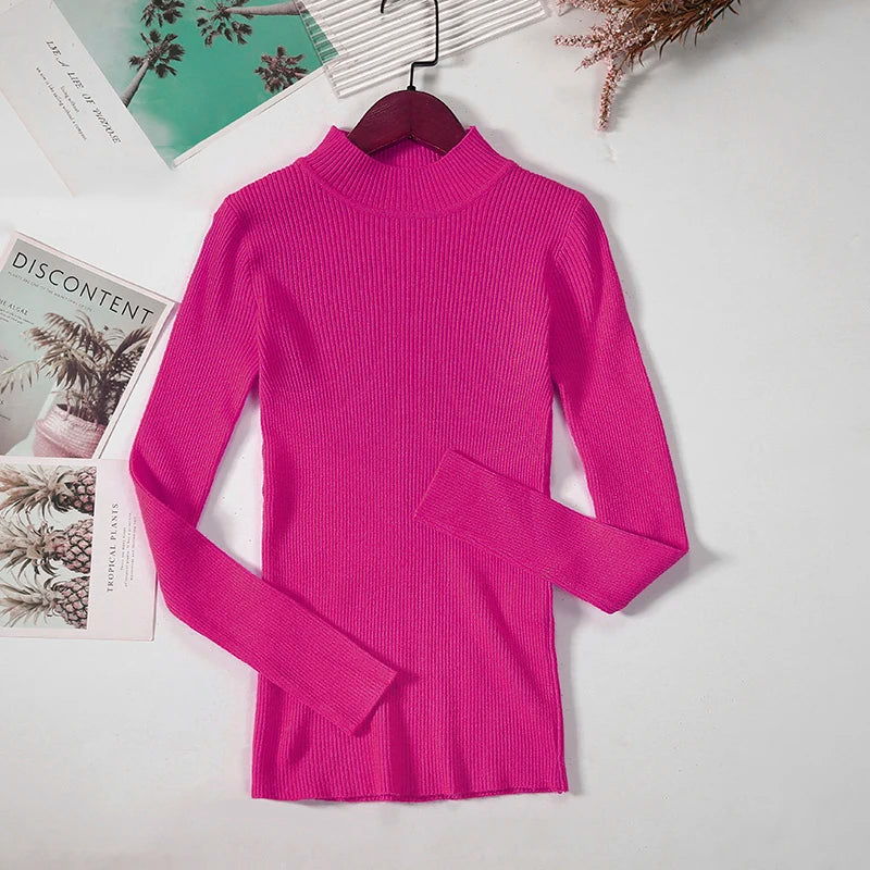 AOSSVIAO Slim Fit Turtleneck Autumn/Winter Sweater