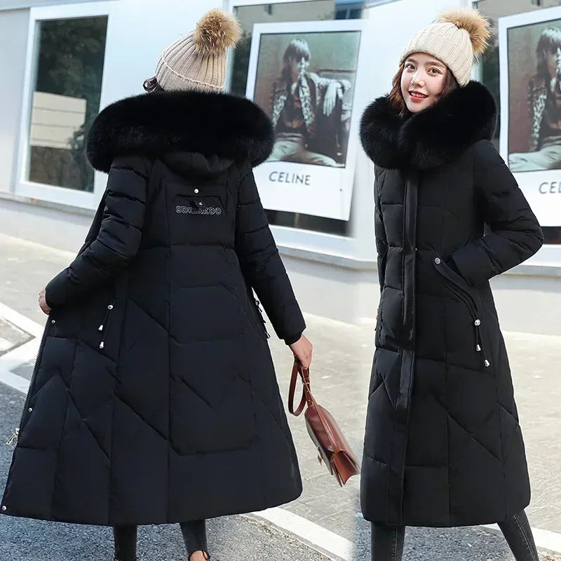 Aurora Luxe Long Winter Parka for Women