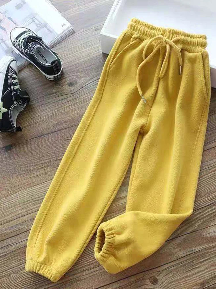 MEHEOL Mid-Waist Thick Winter Leggings